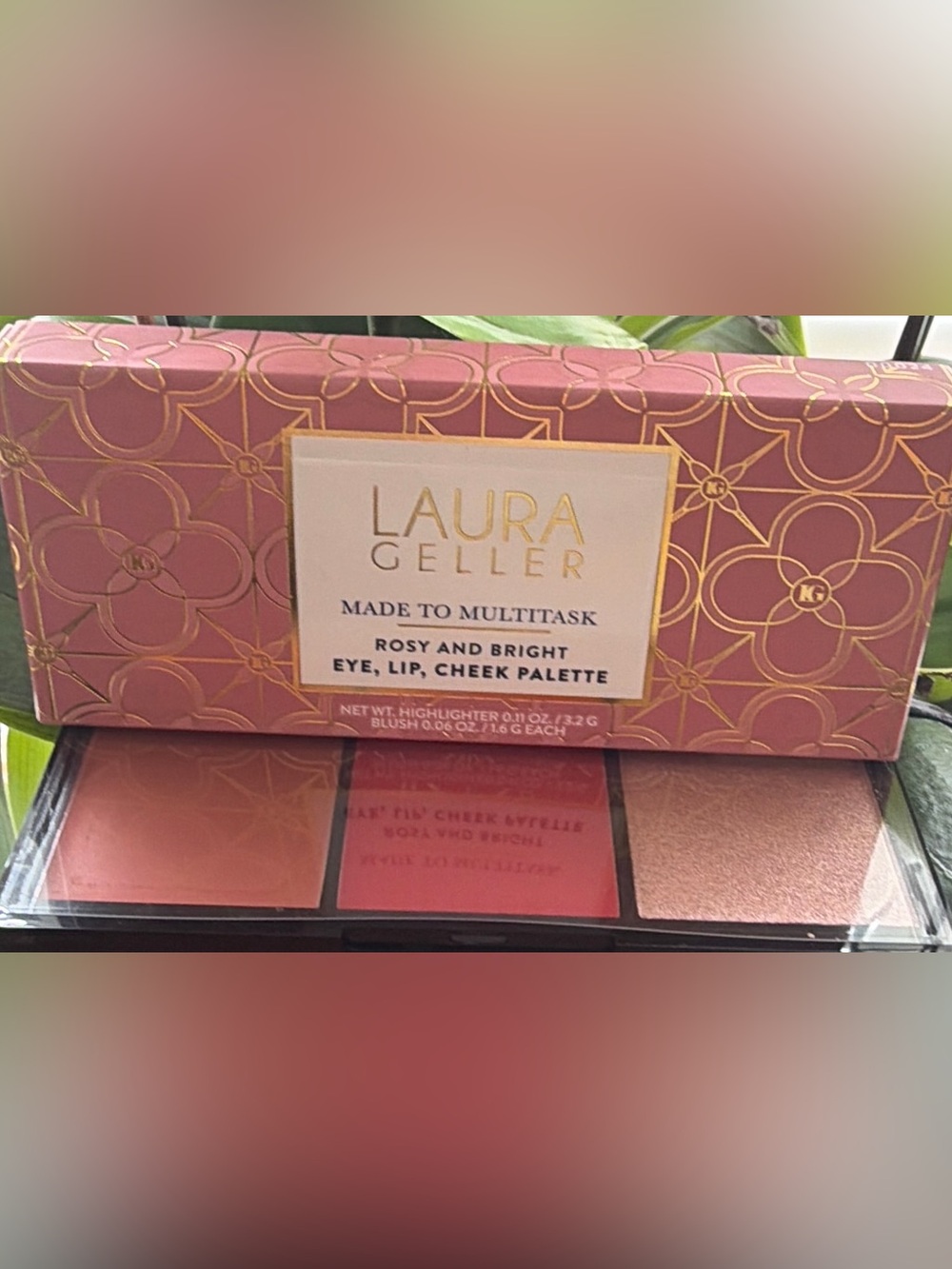 Laura Geller Rosy and Bright Eye, Lip & Cheek Palette - Pink
